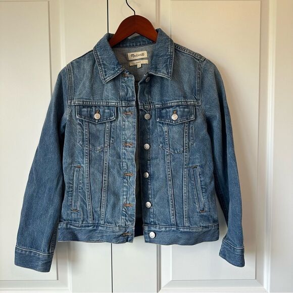 Madewell Size S The Jean Jacket in Medford Wash - Picture 5 of 6
